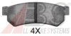 A.B.S. 37991 OE Brake Pad Set, disc brake